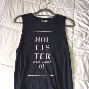 Dark blue Hollister tank top